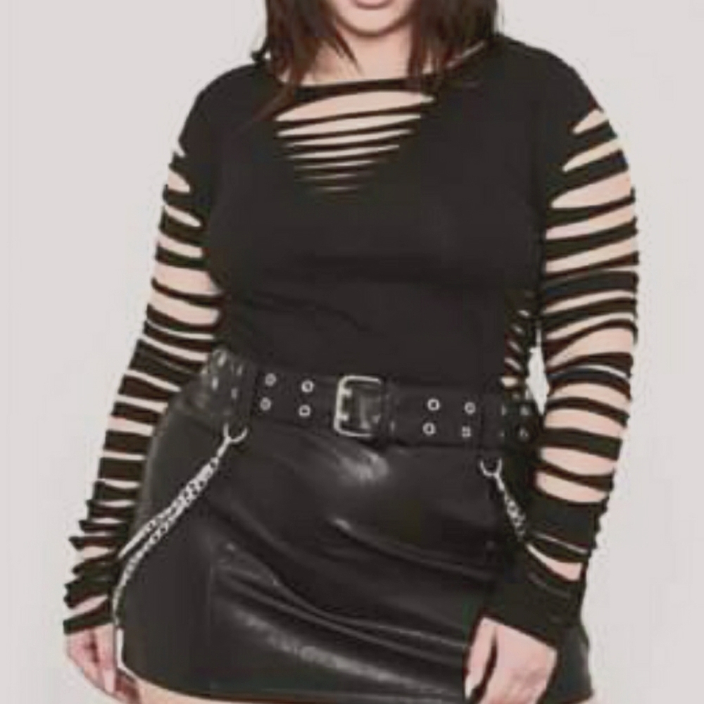 NWT Current mood: totally torn to shreds shirt